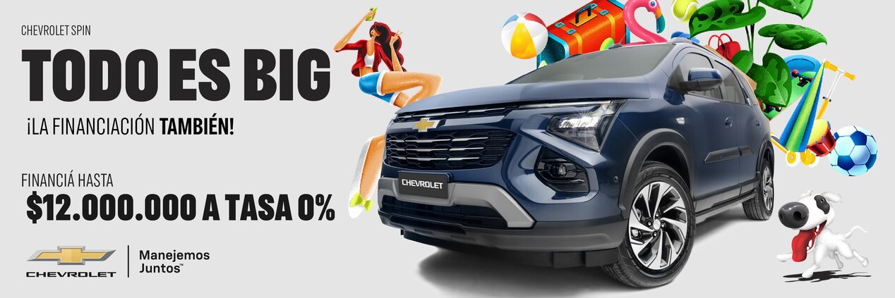 Chevrolet Argentina - Spin condicion comercial - Agosto 25