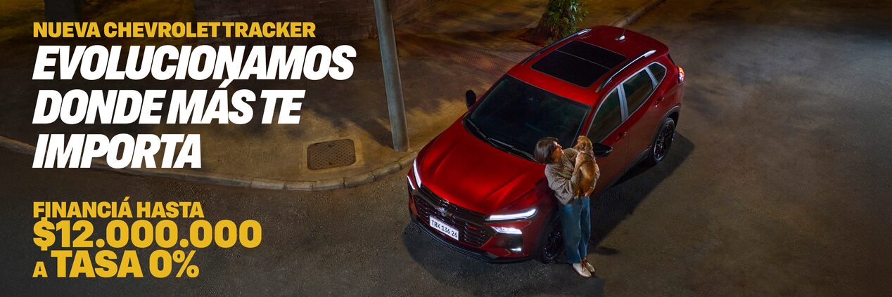 Chevrolet Argentina - Tracker condicion comercial 1 - Agosto 25