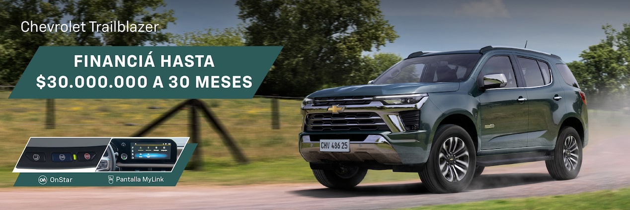 Chevrolet Argentina - Trailblazer condicion comercial 2 - Agosto 25