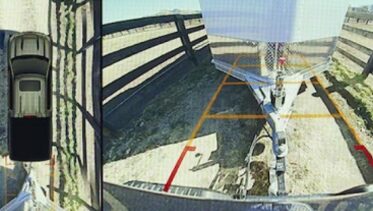 Cámara trasera de la Chevrolet Silverado.