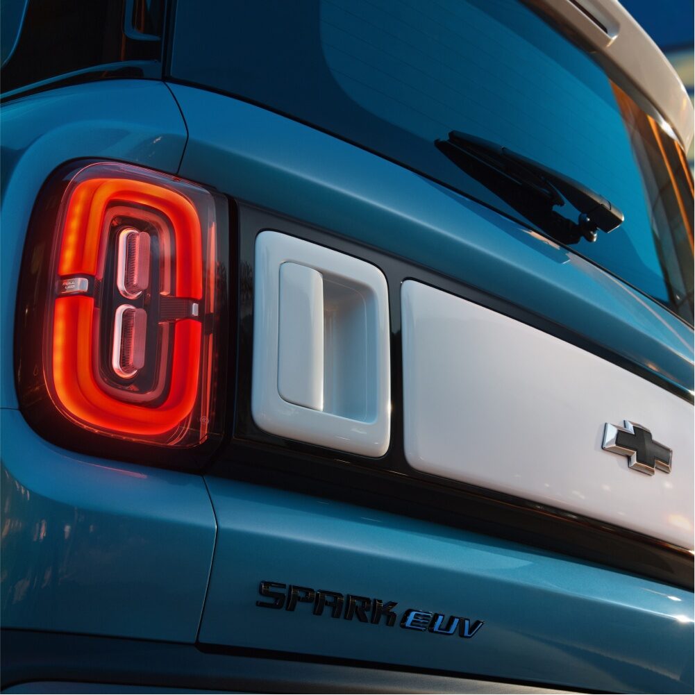 Conoce el diseño trasero del Chevrolet Spark EUV y atrévete a marcar la diferencia