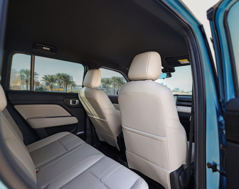 Espacio interior amplio y cómodo del Chevrolet Spark EUV, ideal para cada viaje en familia