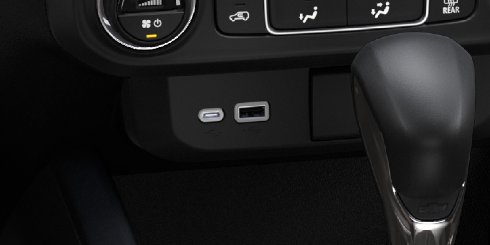 Pickup Chevrolet S10 - Conectores USB