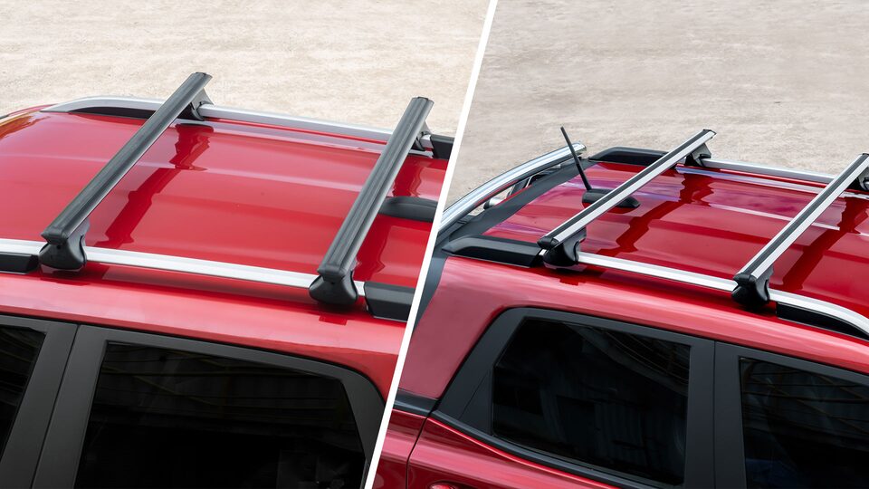 Transportá todo a bordo de tu pick up Chevrolet Montana con el portaequipajes negro