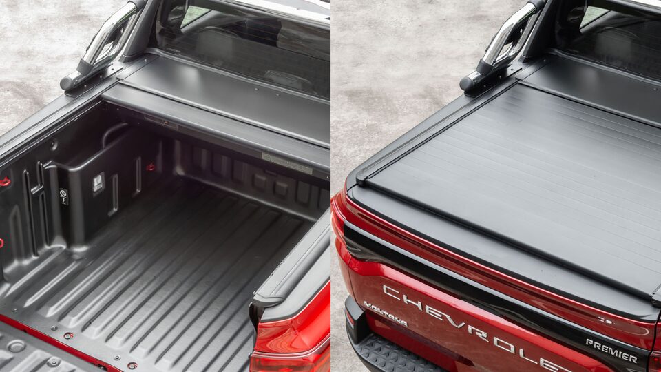 La tapa rigida para pick up Chevrolet Montana brinda seguridad a tu carga