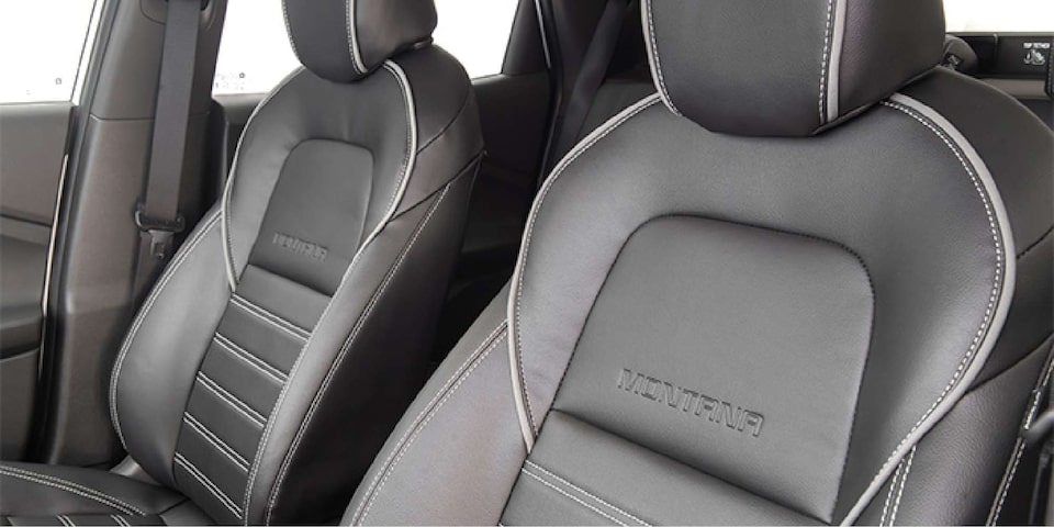 Chevrolet Montana Accesorios Confort Cojinería cuero