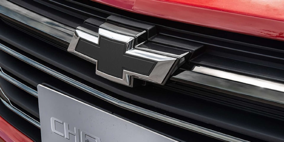 Chevrolet Montana Accesorios Exteriores Corbatín Chevrolet negro