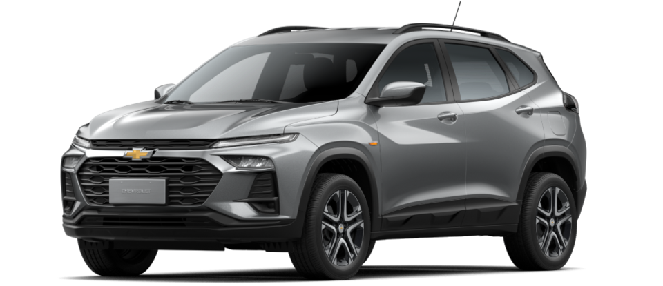 Chevrolet Tracker LT AT Turbo color Plata Sharkskin
