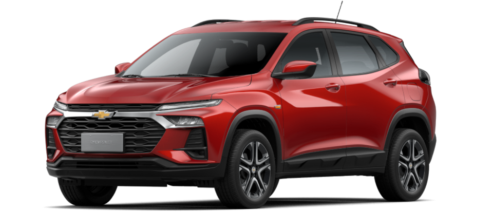 Chevrolet Tracker LT AT Turbo color Rojo Jinx