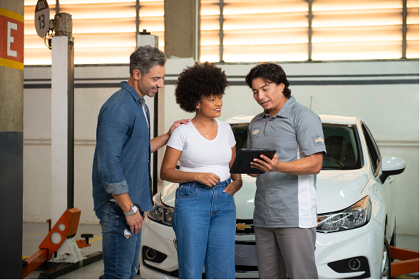Revisão correia banhada a óleo