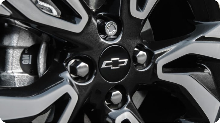 Kit de travas anti-furto para rodas do Equinox