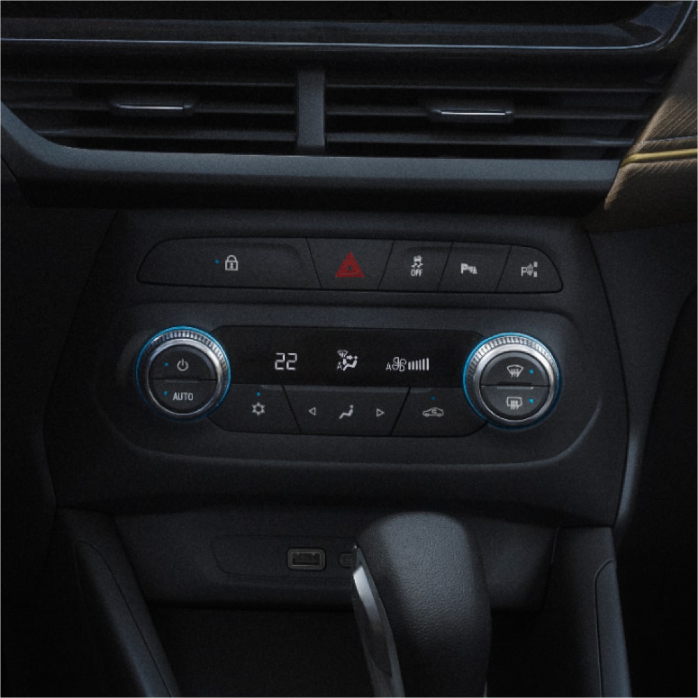 Ar condicionado Tracker.