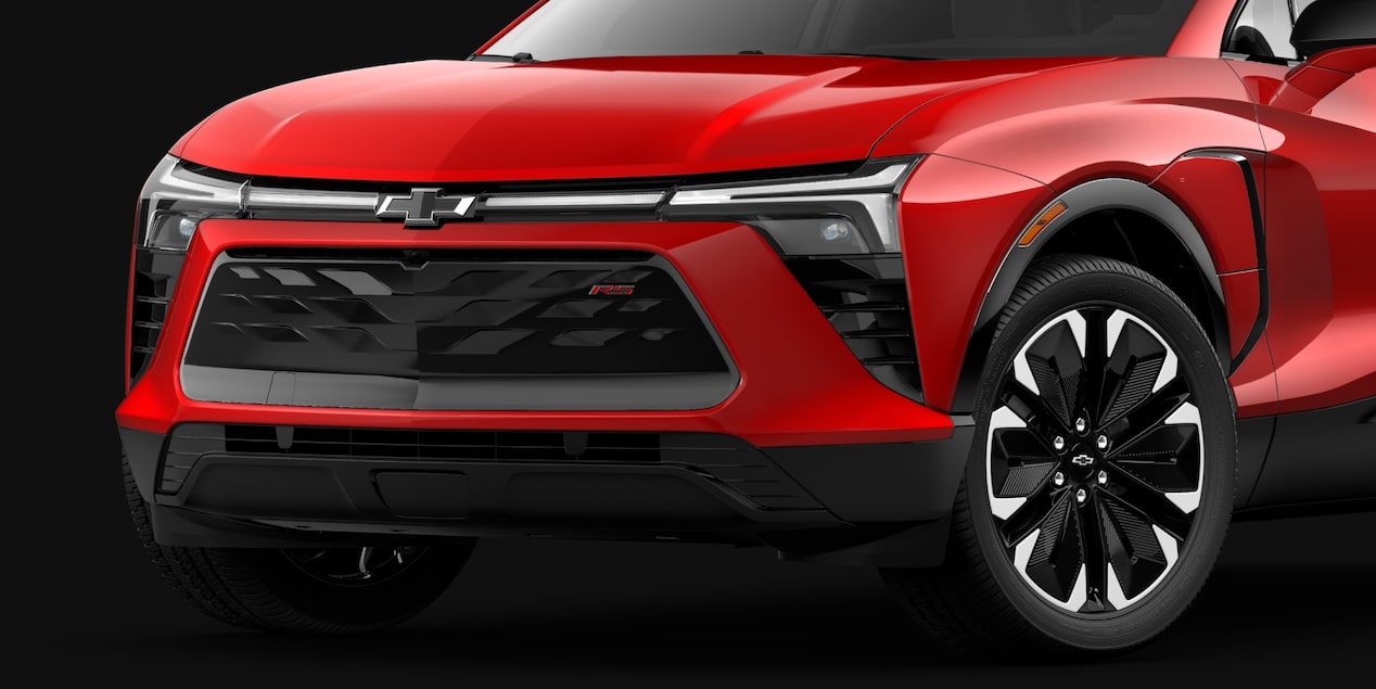 Detalhe RS no Blazer EV