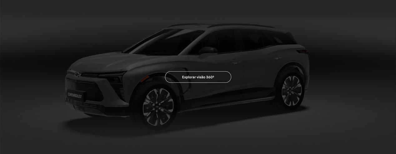 Blazer EV RS na cor prata shark