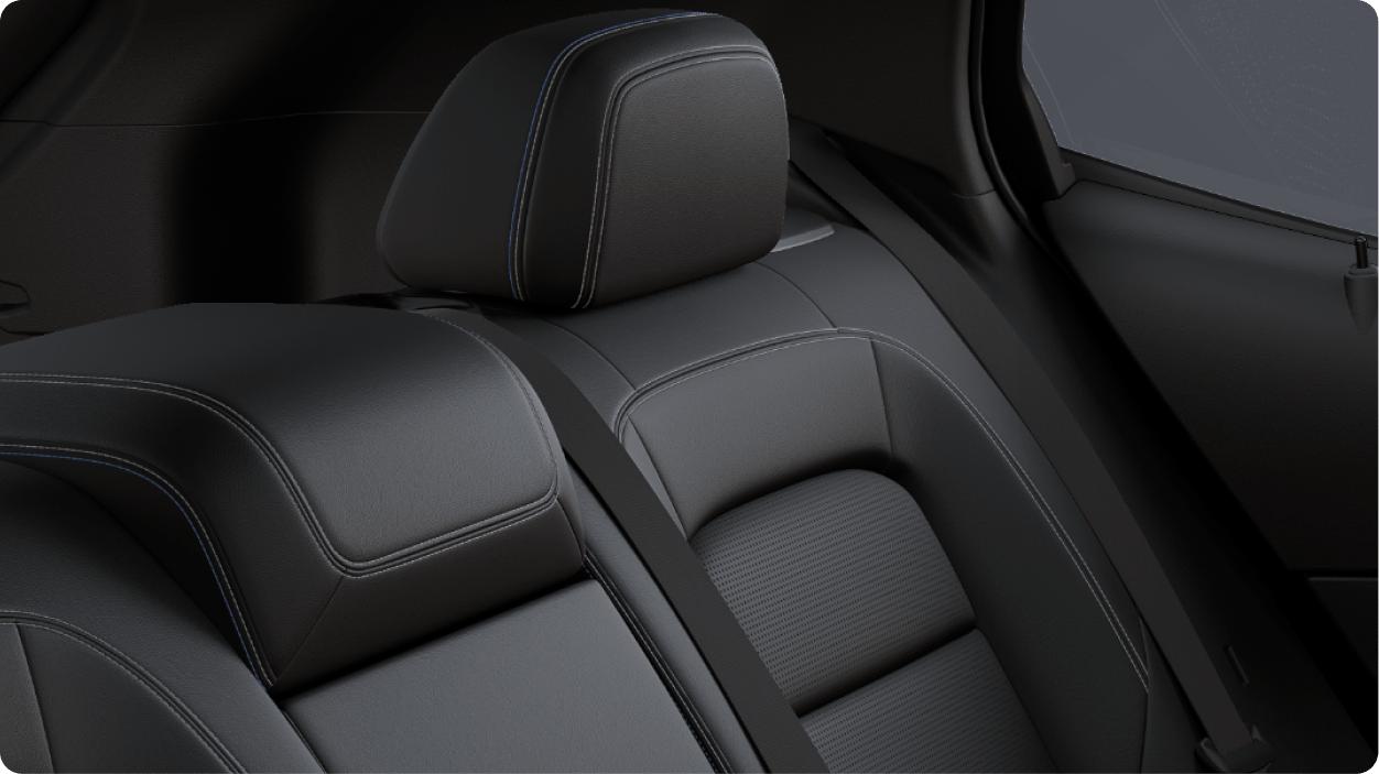 Bancos traseiros do Equinox EV