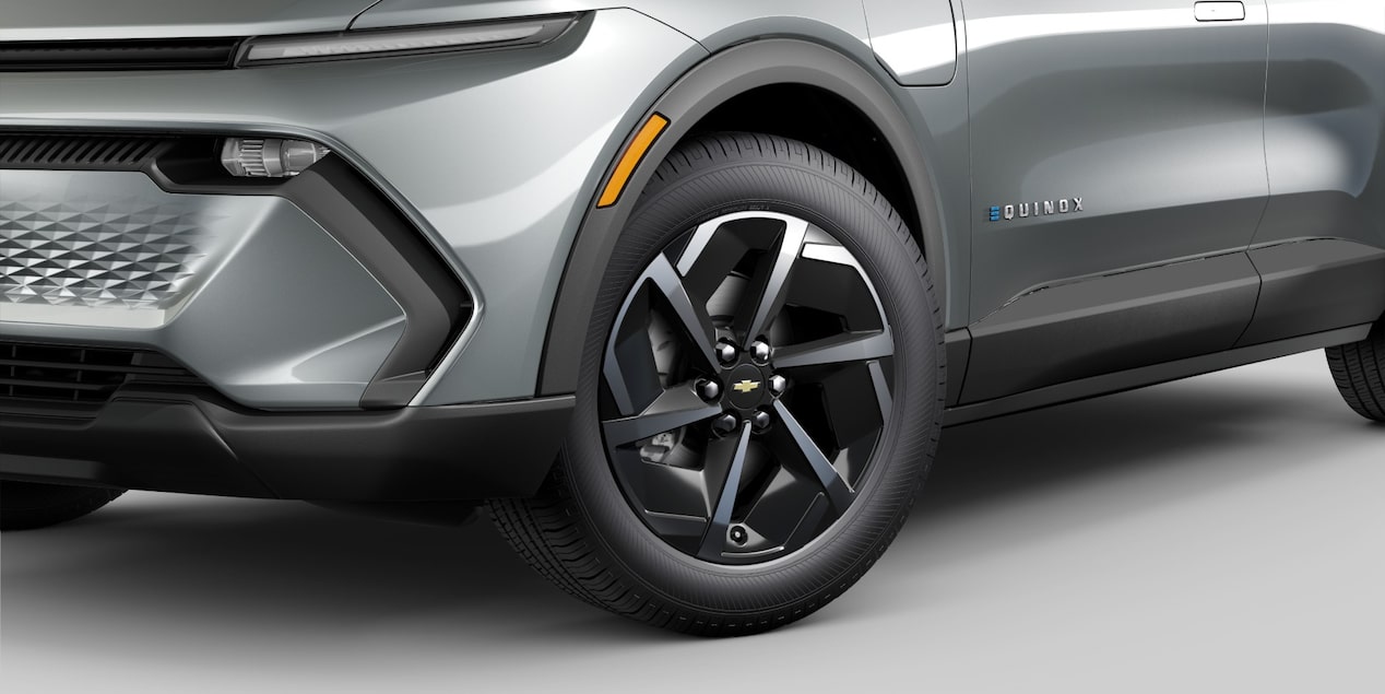 Rodas de alumínio de 19"; do Equinox EV