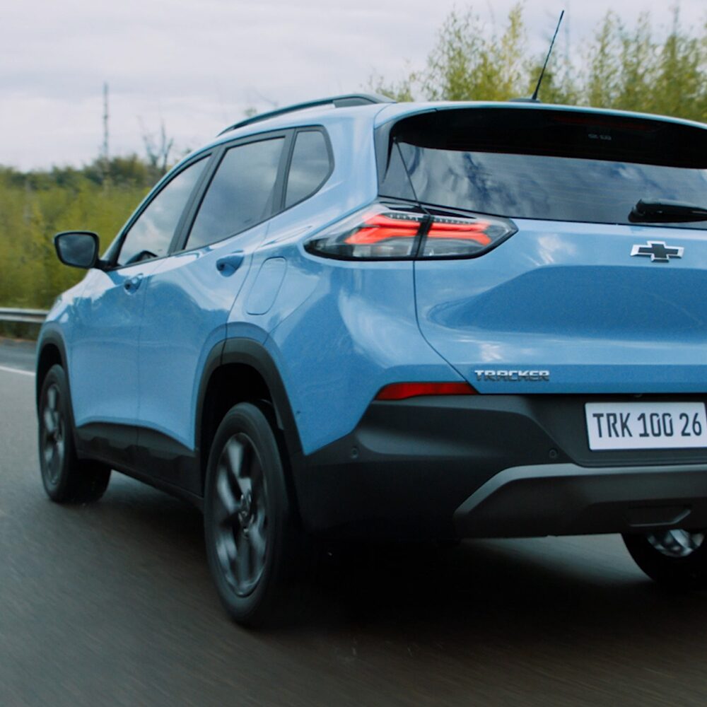 Traseira Tracker 100 Anos Chevrolet