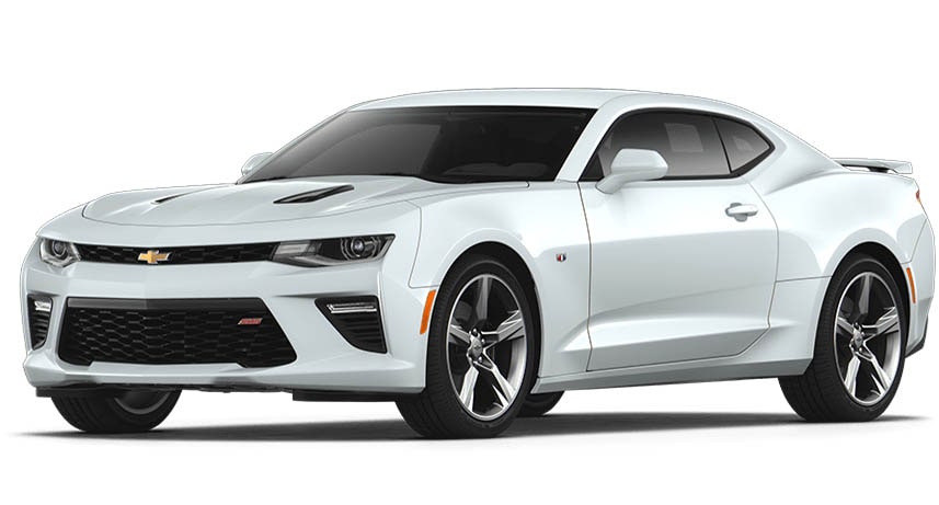 Chevrolet Camaro - Exterior blanco de tu carro de carrera