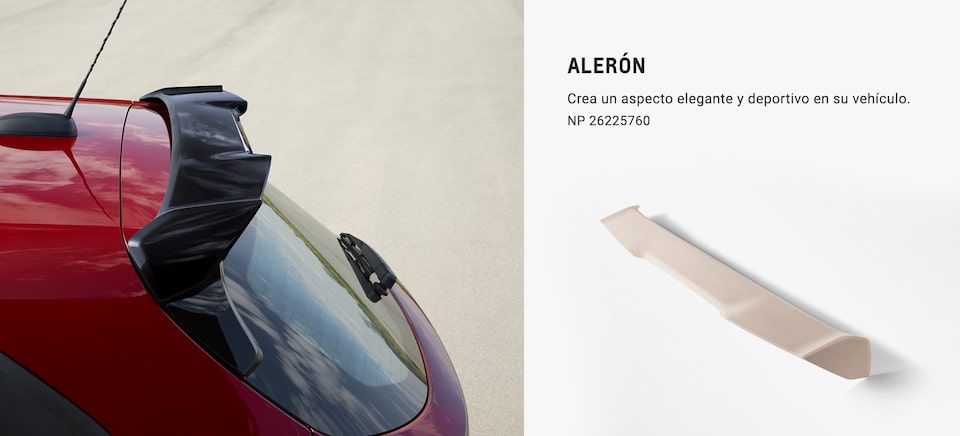 Chevrolet Nuevo Onix Turbo Accesorios - Aleron de tu Hatchback 