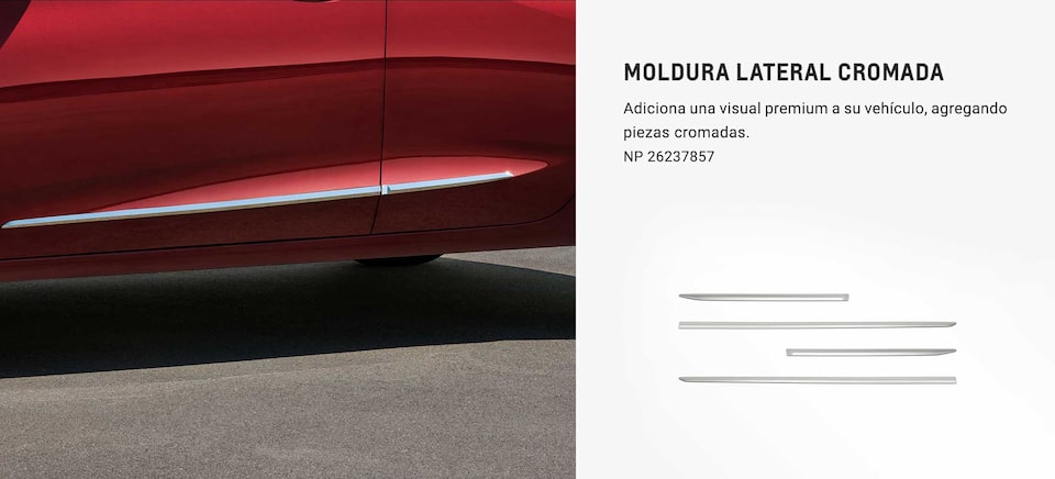 Chevrolet Nuevo Onix Turbo Accesorios - Moldura Lateral