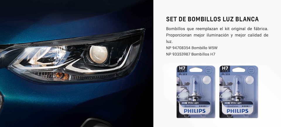 Chevrolet Nuevo Onix Turbo Accesorios - Set de Bombillos de tu Hatchback