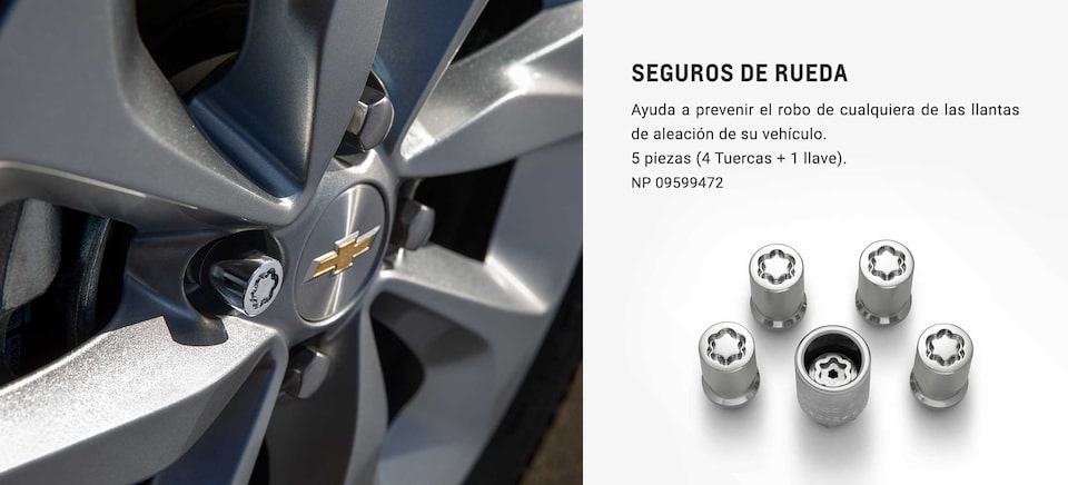 Chevrolet Nuevo Onix Turbo Accesorios - Seguros de Rueda de tu Hatchback