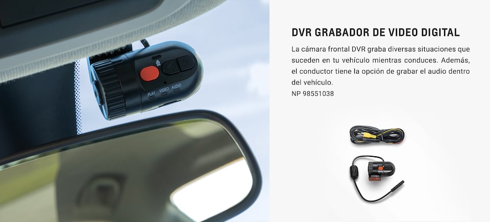 Chevrolet Nuevo Onix Turbo Accesorios - Grabador de Video de tu Hatchback 