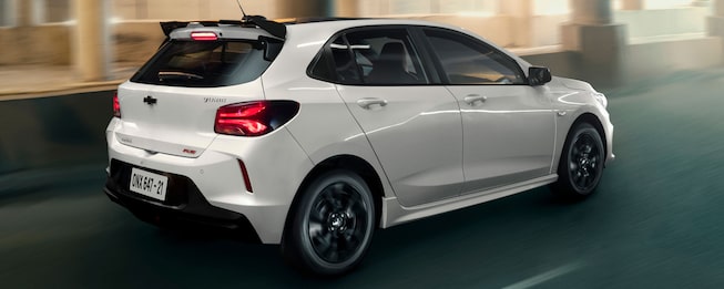 Vista posterior lateral - Chevrolet Onix