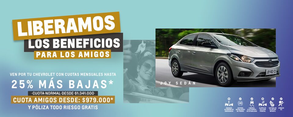Chevrolet Colombia - Joy Sedán