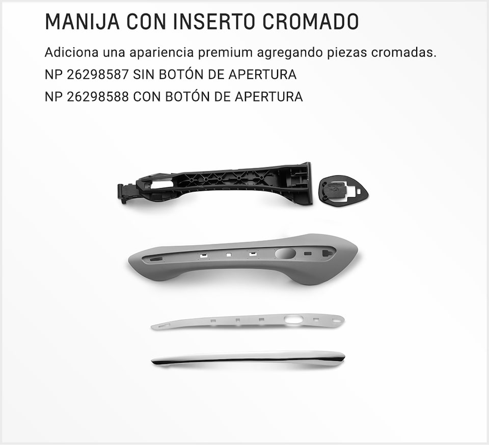 Chevrolet Onix Turbo Accesorios - Manija de tu Carro Familiar Descripcion