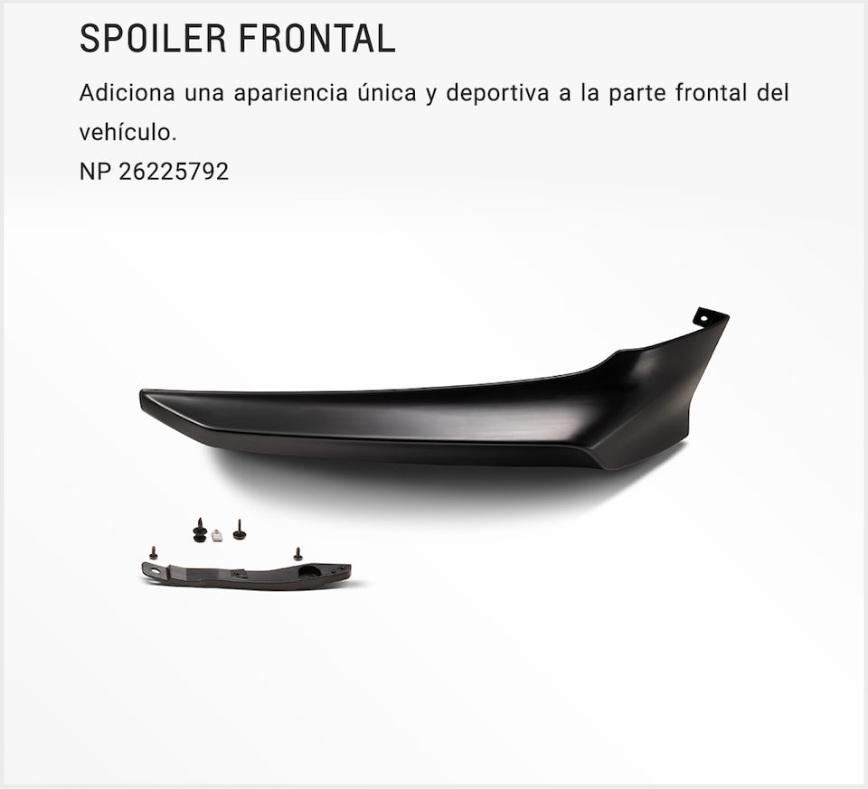 Chevrolet Onix Turbo Accesorios Exterior - Spoiler Frontal de tu Carro Familiar Descripcion