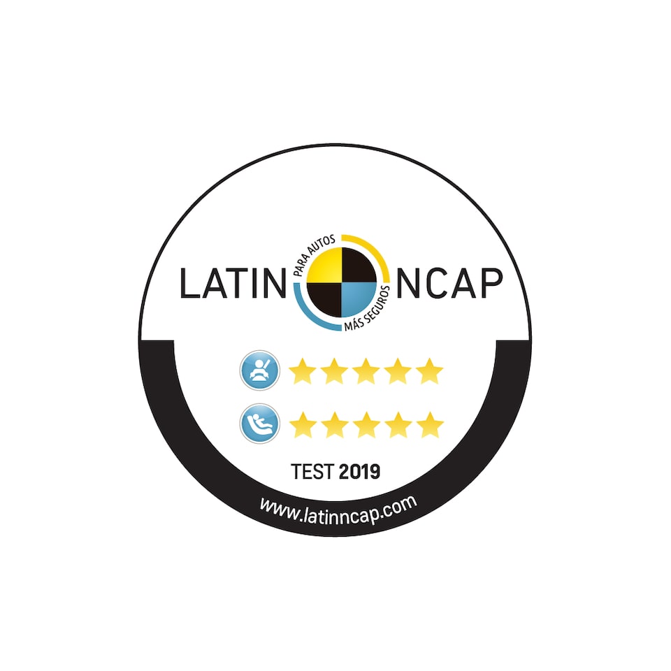 Chevrolet – Maxima puntuación 5 estrellas en latin NCAP 