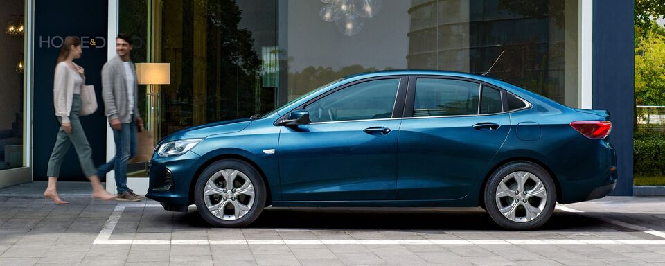 Chevrolet Onxi Sedán Turbo - Diseño exterior de tu carro