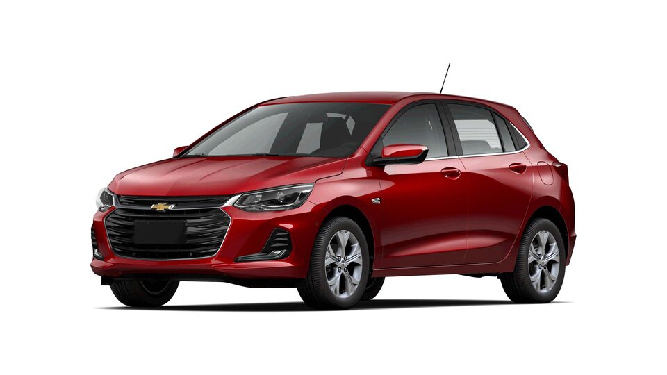 Conoce el Chevrolet Onix Turbo HB color rojo