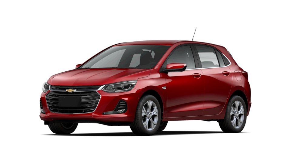Conoce el Chevrolet Onix Turbo HB color rojo