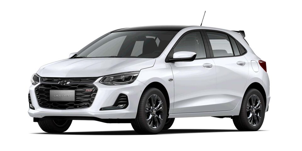 Conoce el Chevrolet Onix Turbo HB color blanco