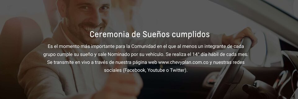 Chevrolet Chevyplan - Ceremonia de Sueños Cumplidos