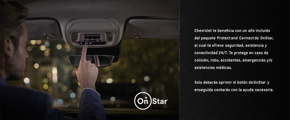 Conoce los beneficios OnStar de pertenecer a Club Selective Chevrolet