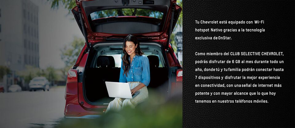 Conoce los beneficios Wi-Fi de pertenecer a Club Selective Chevrolet