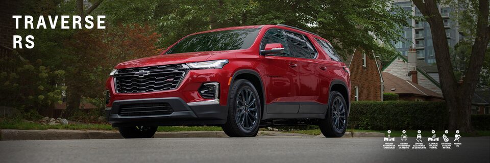 Traverse RS es parte de los vehículos de Club Selective Chevrolet