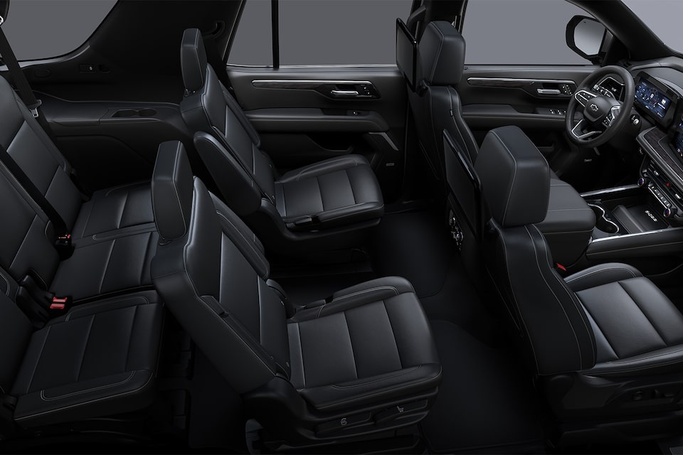 Chevrolet Tahoe Z71 2025 - Vista panorámica de los asientos y el interior