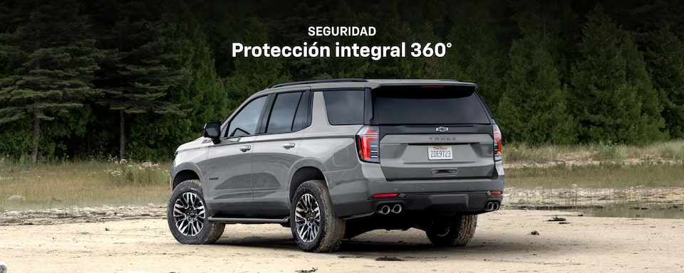 Chevrolet Tahoe 2025 con sistema de seguridad avanzada y protección integral 360° en cualquier terreno