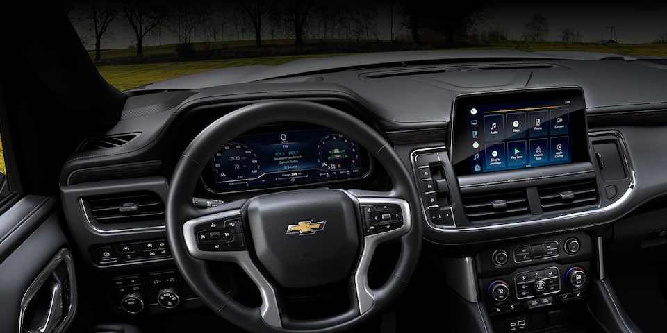 Disfruta el diseño de avanzada y el confort de la camioneta Chevrolet Tahoe