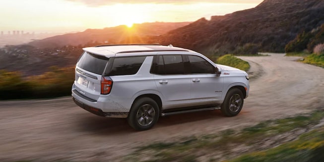 Puedes atravezar cualquier camino con la camioneta Chevrolet Tahoe