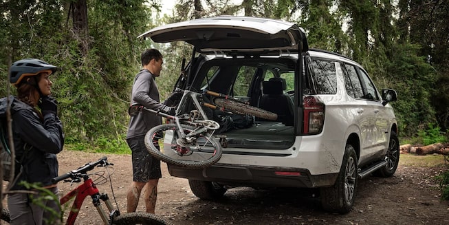 Realiza más actividades al aire libre en la camioneta Chevrolet Tahoe