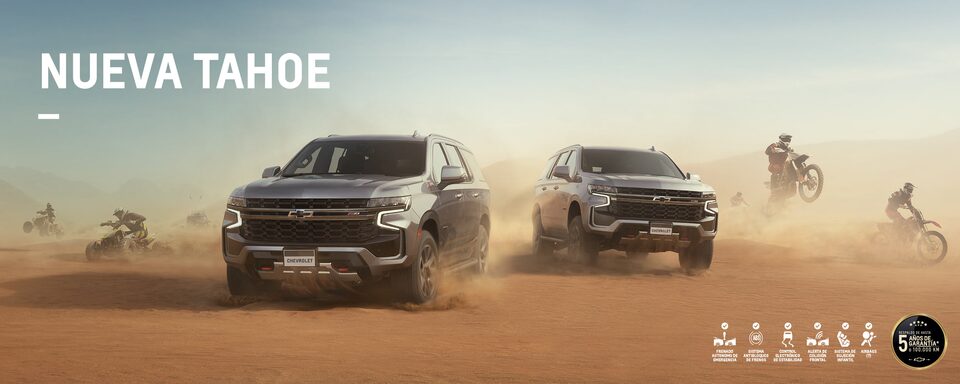 Chevrolet Colombia - Especificaciones de tu Nueva Tahoe