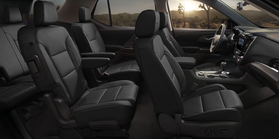 Chevrolet - Traverse interior asientos