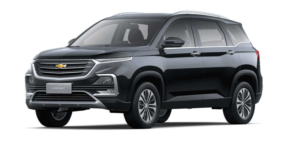 Conoce la camioneta Chevrolet Captiva Turbo color negro