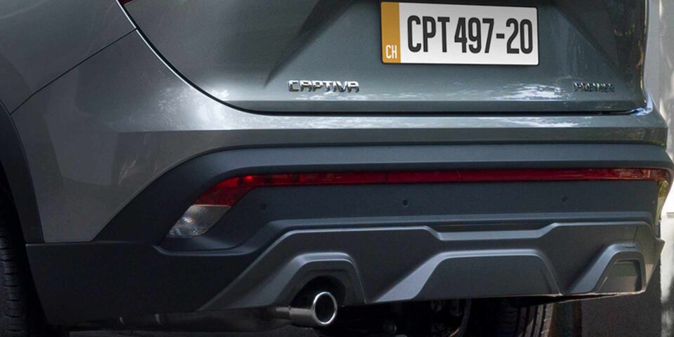 Chevrolet Captiva Turbo Asistente de estacionamiento trasero