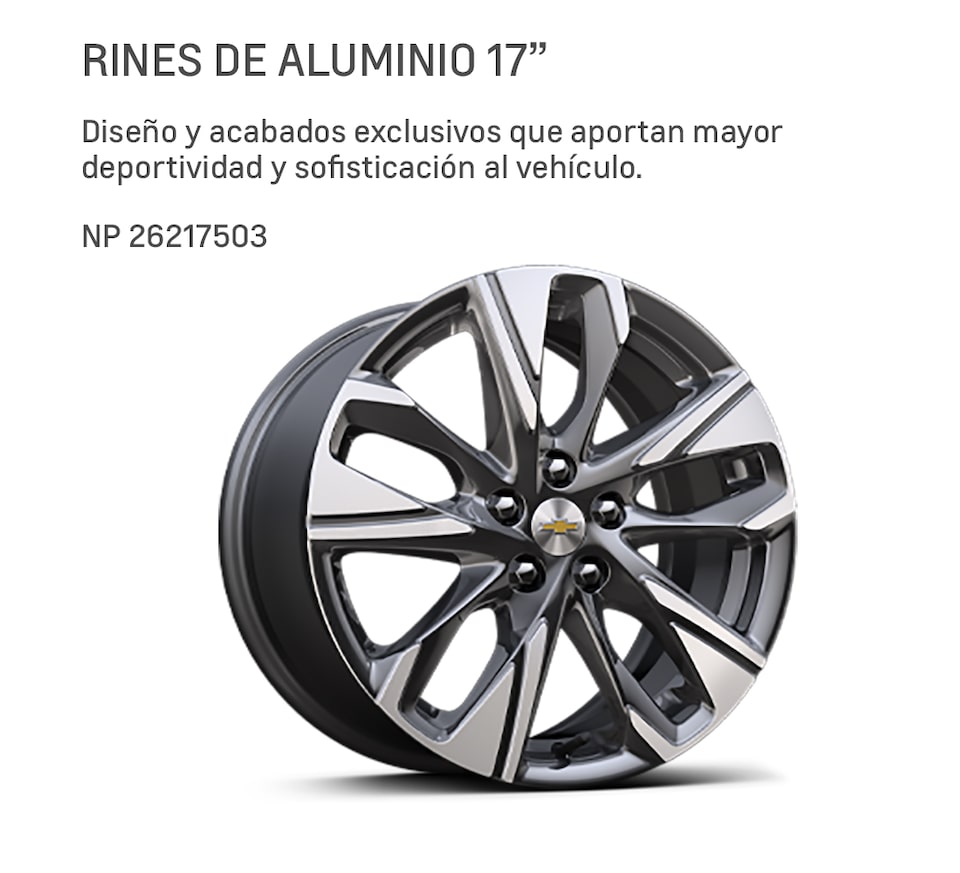 Chevrolet Tracker Turbo Accesorios Kit Adventure - Llantas de Aluminio de tu Camioneta SUV